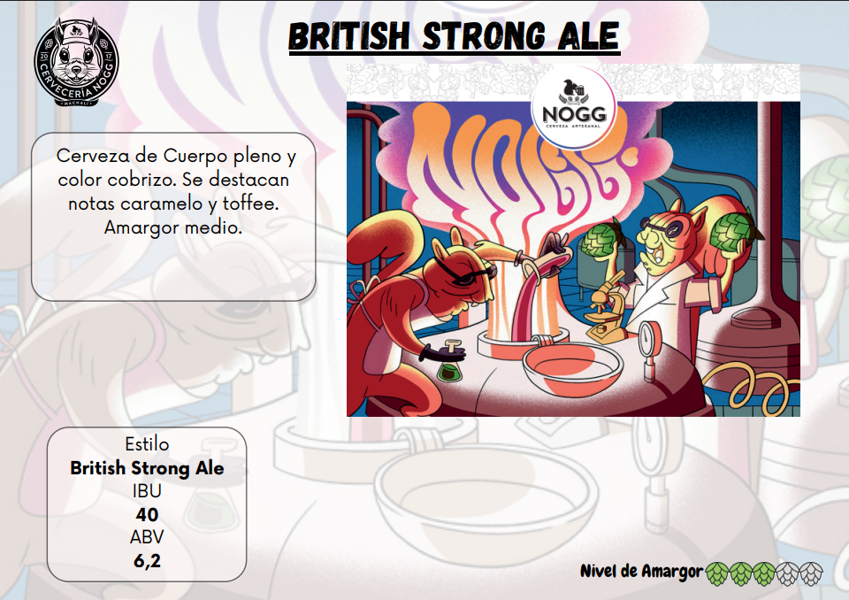 Lata 473cc British Strong Ale
