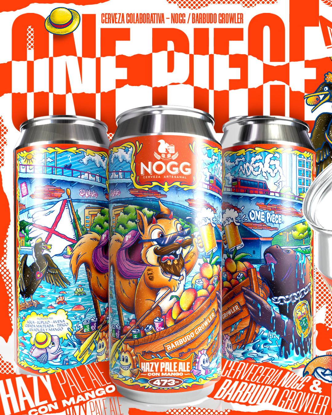 Lata 473cc One Piece (Hazy Pale Ale c/Mango)