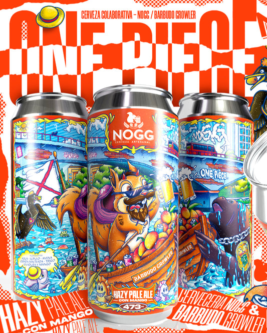 Lata 473cc One Piece (Hazy Pale Ale c/Mango)