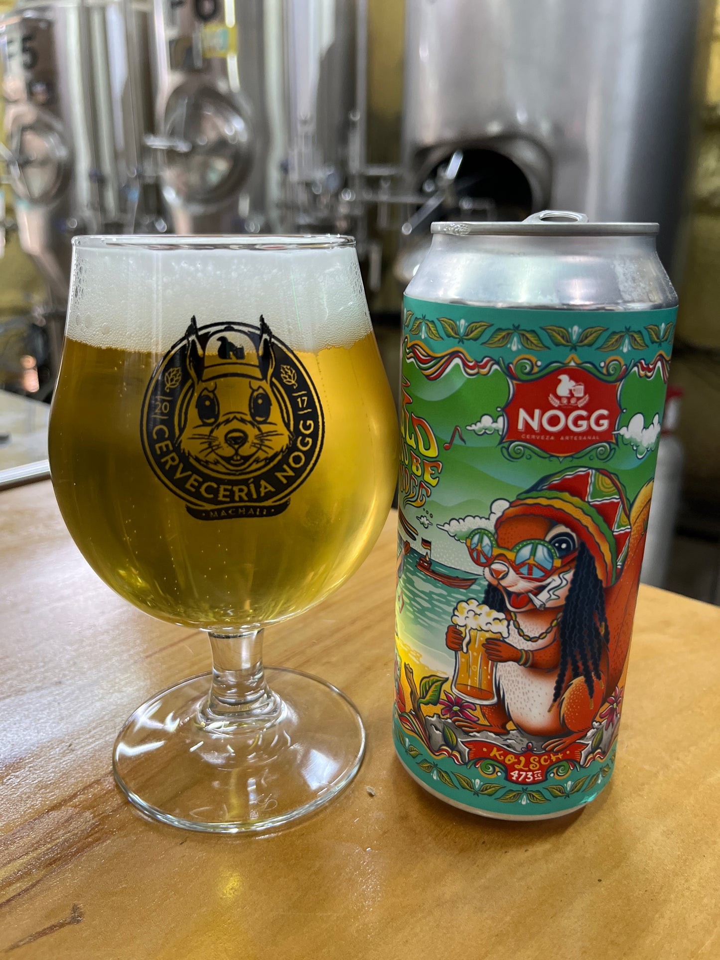 Lata 473cc Kölsch c/Terpenos de Cannabis