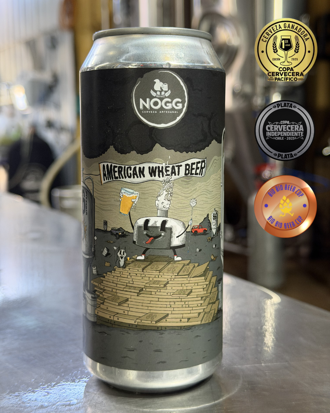 Lata 473cc American Wheat Beer