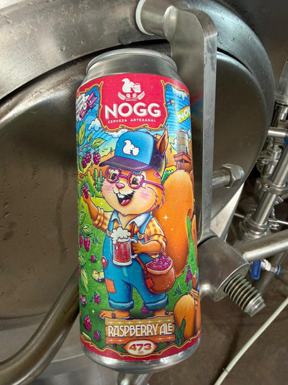 Lata 473cc Raspberry Ale